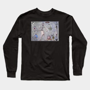 Strange worlds from a strange mind No-5 - modern family Long Sleeve T-Shirt